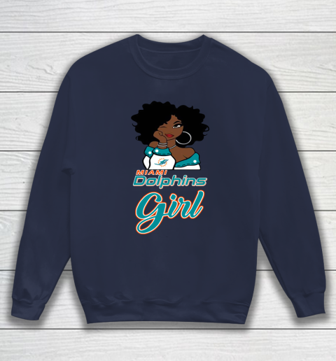 Miami Dolphins Girl NFL Sweatshirt 3