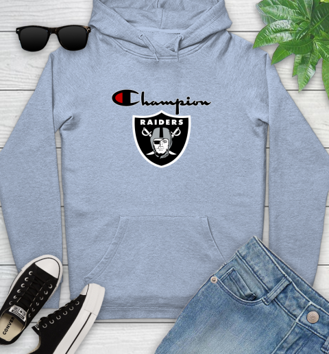 NFL Football Oakland Raiders Champion Shirt Youth Hoodie 7