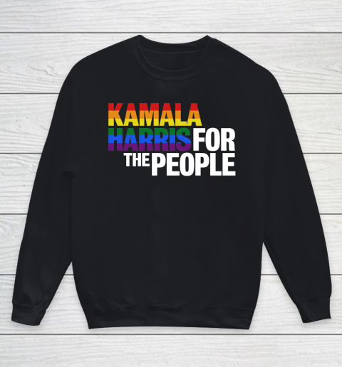 Kamala Harris 2020 for the People LGBT Youth Sweatshirt