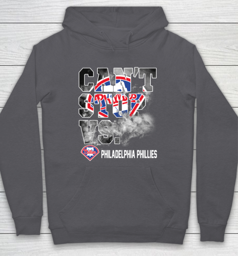 MLB Philadelphia Phillies Baseball Can't Stop Vs Phillies Hoodie