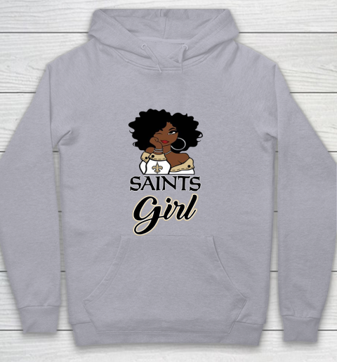 New Orleans Saints Girl NFL Youth Hoodie 5