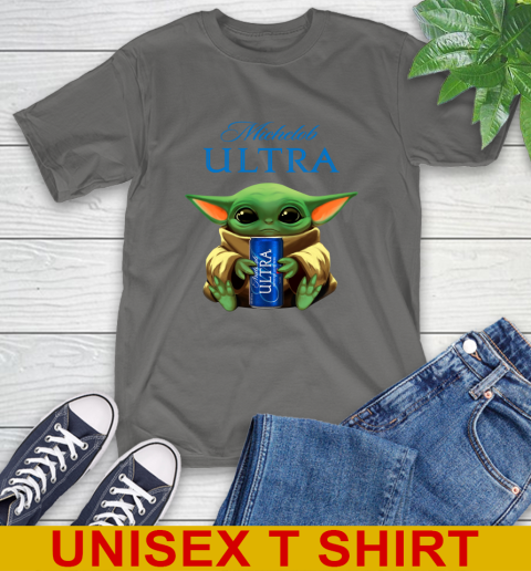 Star Wars Baby Yoda Hugs Michelob Ultra Beer Shirt 8