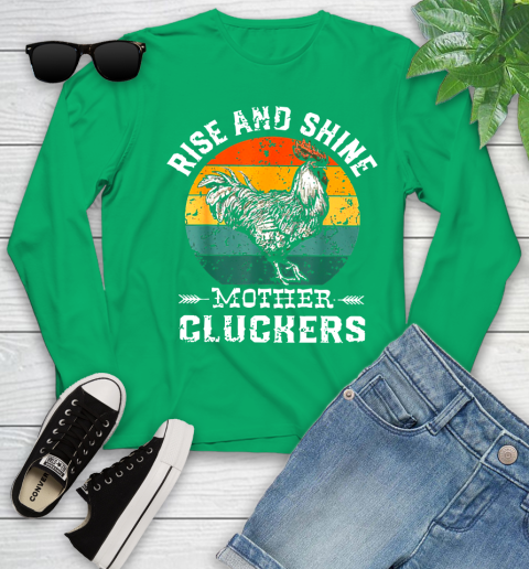 Rise And Shine Mother Cluckers Vintage Shirt 118