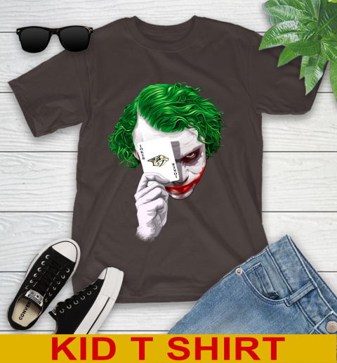 Nashville Predators NHL Hockey Joker Card Shirt Youth T-Shirt 6