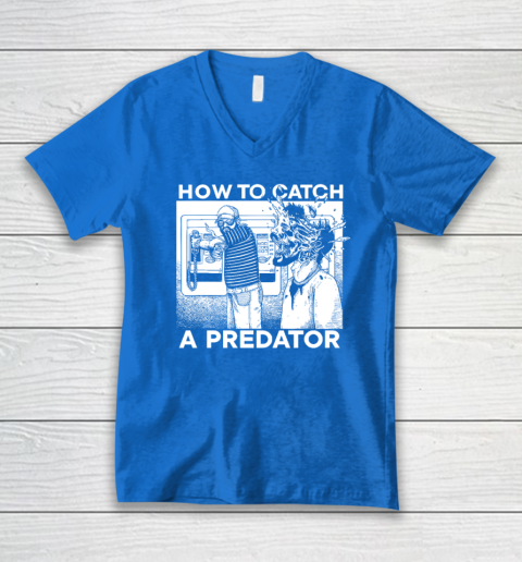 Leon Gary Plauché How To Catch A Predator V-Neck T-Shirt 4