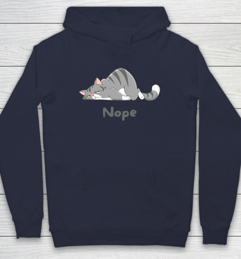 Not today cat hoodie clearance