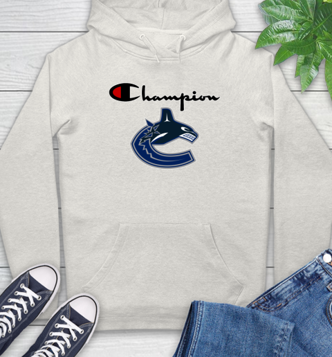 NHL Hockey Vancouver Canucks Champion Shirt Hoodie 12