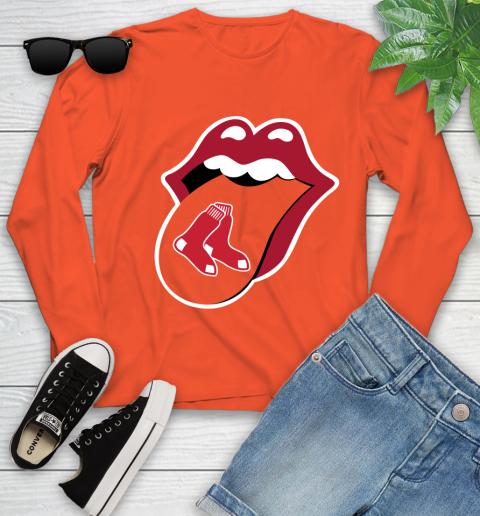Boston Red Sox MLB Baseball Lips I Root For My Team Adoring Fan 128