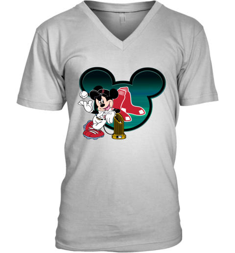 MLB Baseball Boston Red Sox Magic Mickey Disney Shirt T Shirt