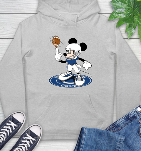 NFL Football Indianapolis Colts Cheerful Mickey Disney Shirt Hoodie 6