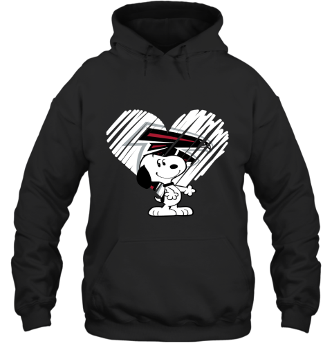 A Happy Christmas With Atlanta Falcons Snoopy Hoodie