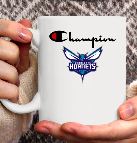 NBA Basketball Charlotte Hornets Champion Shirt Ceramic Mug 15oz