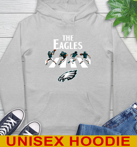 NFL Football Philadelphia Eagles The Beatles Rock Band Shirt Hoodie 6