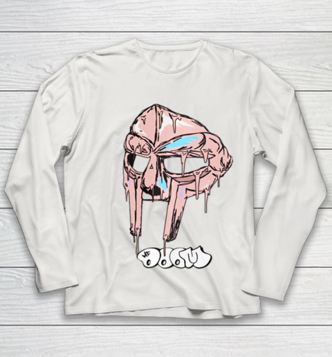 Tribute To M F Doom Villain Mask Gift Youth Long Sleeve 8