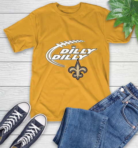 NFL New Orleans Saints Dilly Dilly Football Sports T-Shirt 3