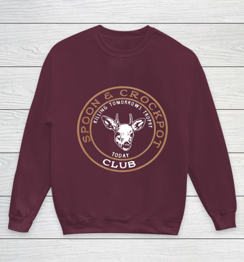 Spoon And Crock Pot Killing Tomorrow s Trophy Youth Sweatshirt 4