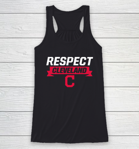 Respect Cleveland Indians Racerback Tank