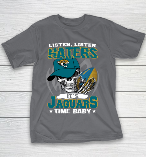 Listen Haters It is JAGUARS Time Baby NFL Youth T-Shirt 5