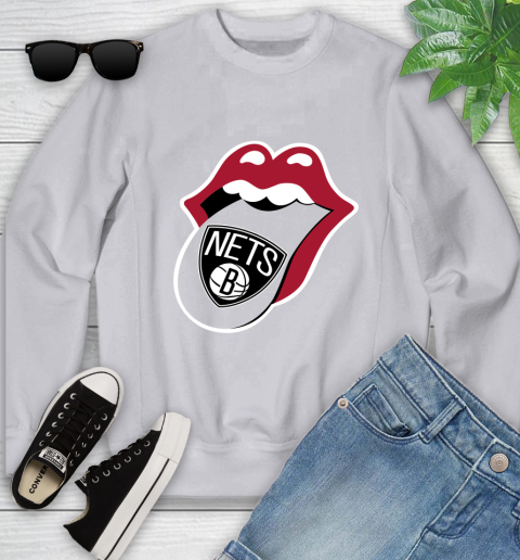 Brooklyn Nets NBA Basketball Lips I Root For My Team Adoring Fan 118