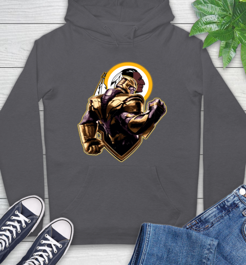 NFL Thanos Avengers Endgame Football Sports Washington Redskins Hoodie 7