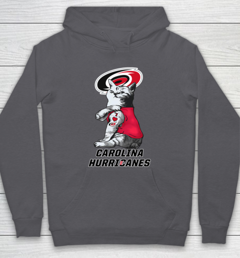 NHL My Cat Loves Carolina Hurricanes Hockey Hoodie 4
