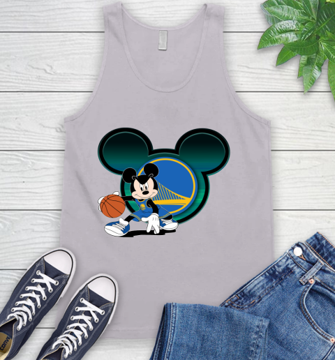NBA Golden State Warriors Mickey Mouse Disney Basketball Tank Top 4