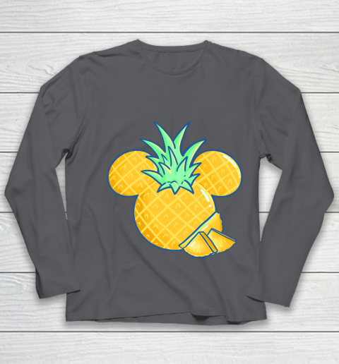 Disney Mickey Friends Mickey Pineapple Logo Youth Long Sleeve 6