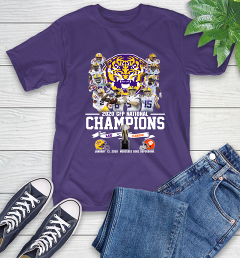 LSU Tigers 2020 Cfp National Champions Shirt 5
