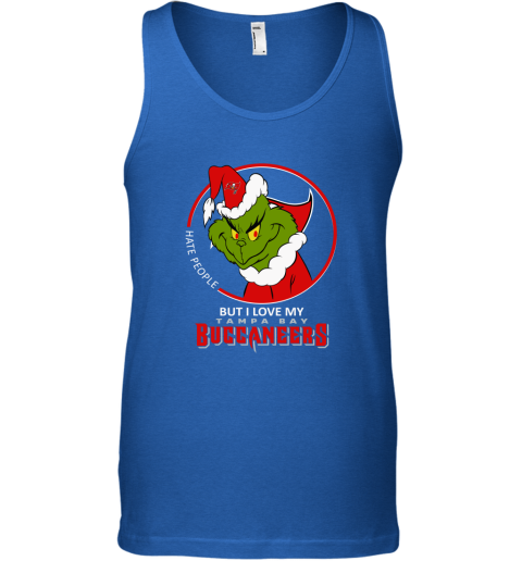 1lvf i hate people but i love my tampa bay buccaneers grinch nfl unisex tank 17 front royal