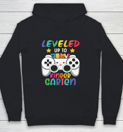 Back To School Shirt Leveled up to kinder garten Youth Hoodie
