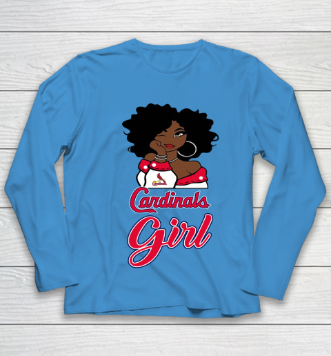St.Louis Cardinalss Girl MLB Youth Long Sleeve 7