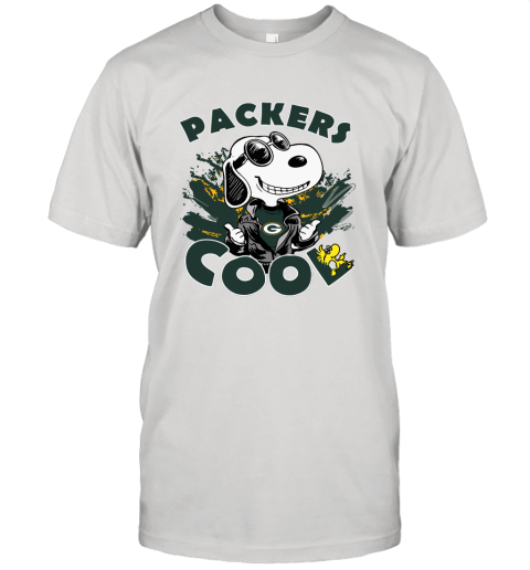 Green Bay Packers Snoopy Joe Cool We're Awesome Shirt
