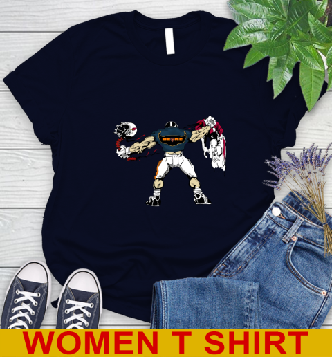 Chicago Bears NFL Football Fight For Victory Women's T-Shirt 3