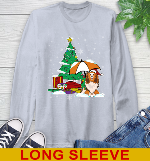 Sheltie Christmas Dog Lovers Shirts 60