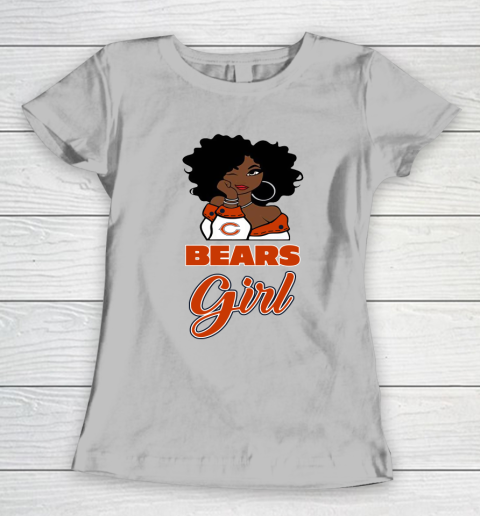 Chicago Bears Girl NFL Women's T-Shirt 6