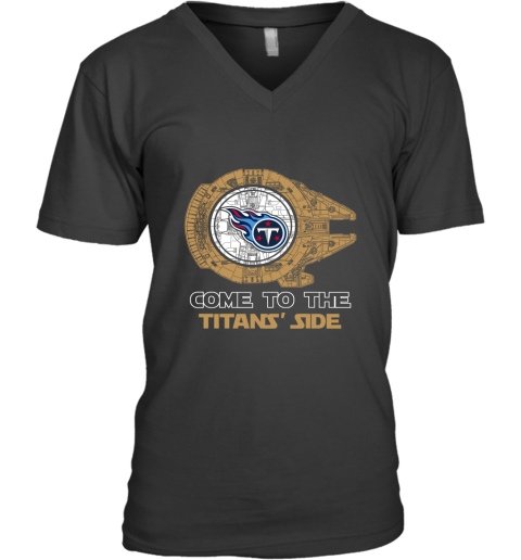 NFL Come To The Tennessee Titans Wars Football Sports V-Neck T-Shirt
