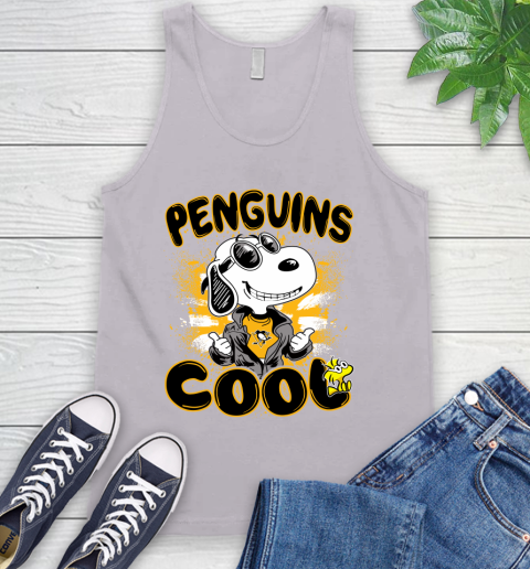 NHL Hockey Pittsburgh Penguins Cool Snoopy Shirt Tank Top 3