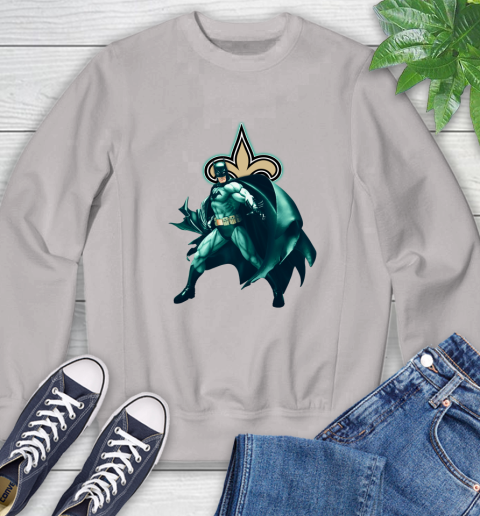 NFL Batman Football Sports New Orleans Saints Sweatshirt 12