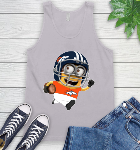 NFL Denver Broncos Minions Disney Football Sports Tank Top 4