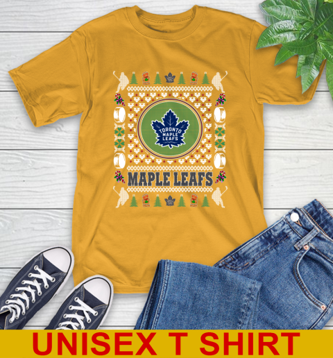 Toronto Maple Leafs Merry Christmas NHL Hockey Loyal Fan T-Shirt 2