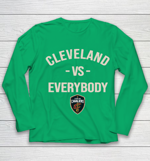 Cleveland Cavaliers Vs Everybody Youth Long Sleeve 4