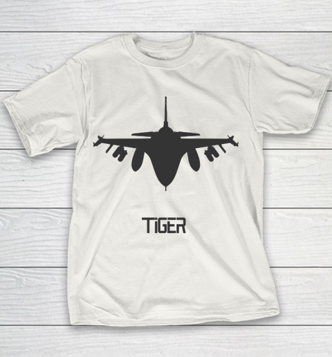 Veteran Shirt Tiger Ace Combat Pilot· F 16 · Tiger Fighter Pilot Youth T-Shirt
