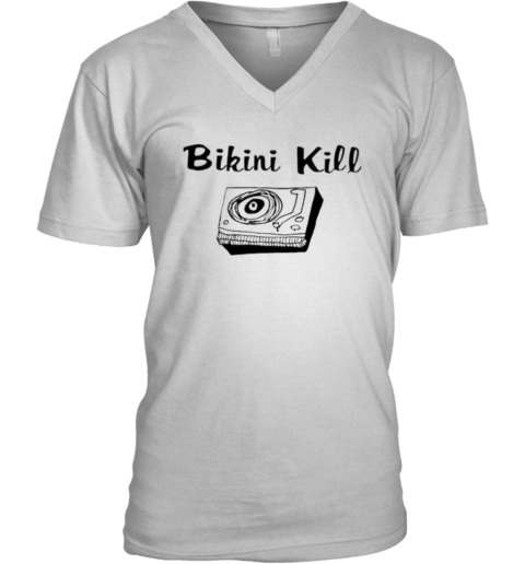 Bikini Kill Shirt Leave The World Behind Ethan Hawkes Bikini Kill V-Neck T-Shirt