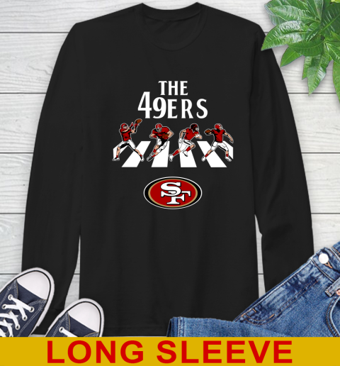NFL Football San Francisco 49ers The Beatles Rock Band Shirt Long Sleeve T-Shirt