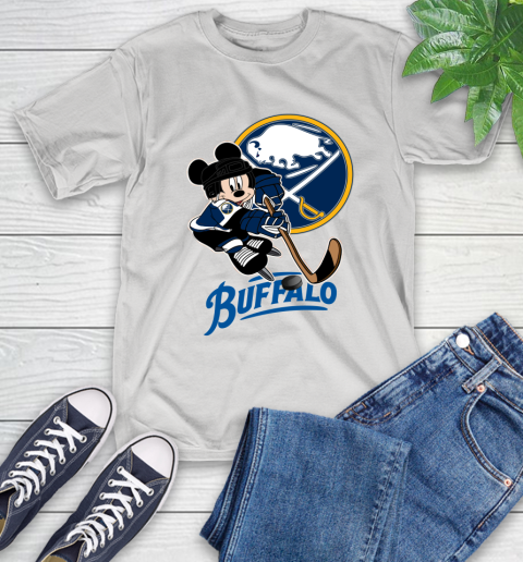 NHL Buffalo Sabres Mickey Mouse Disney Hockey T Shirt T-Shirt