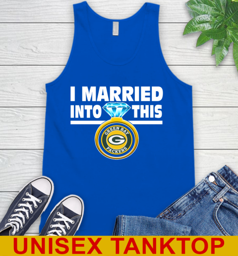 Green Bay Packers NFL Football I Married Into This My Team Sports Tank Top 4