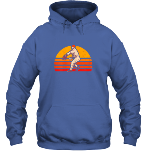 2z9y retro vintage baseball pitcher gift baseball lover hoodie 23 front royal