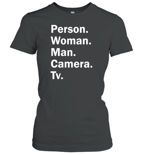 Person Woman Man Camera T Women's T-Shirt
