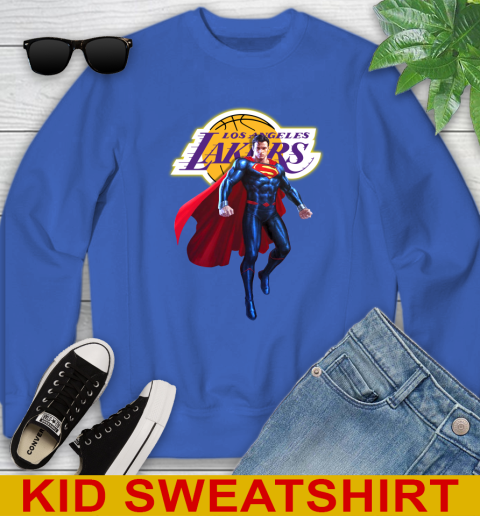 NBA Awesome Superman Basketball Sports Los Angeles Lakers 119