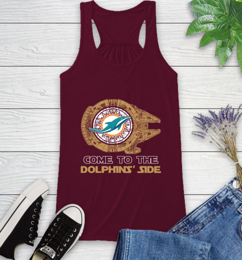 NFL Come To The Miami Dolphins Wars Football Sports Racerback Tank 2